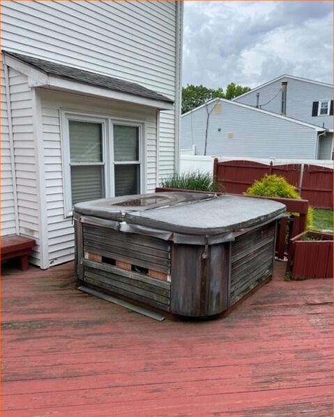 Demolition job carried out by the ExtraHands ASAP crew